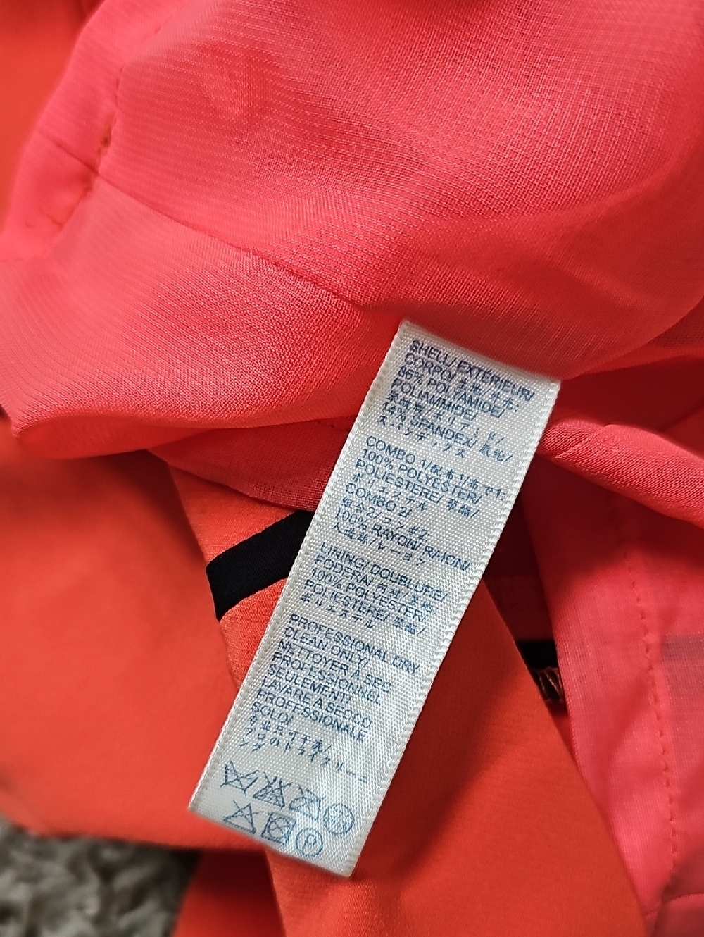 NWT Rebecca Minkoff Joy Dress Cocktail Piping "Fire" 10 Mini Sheath - Picture 7 of 7